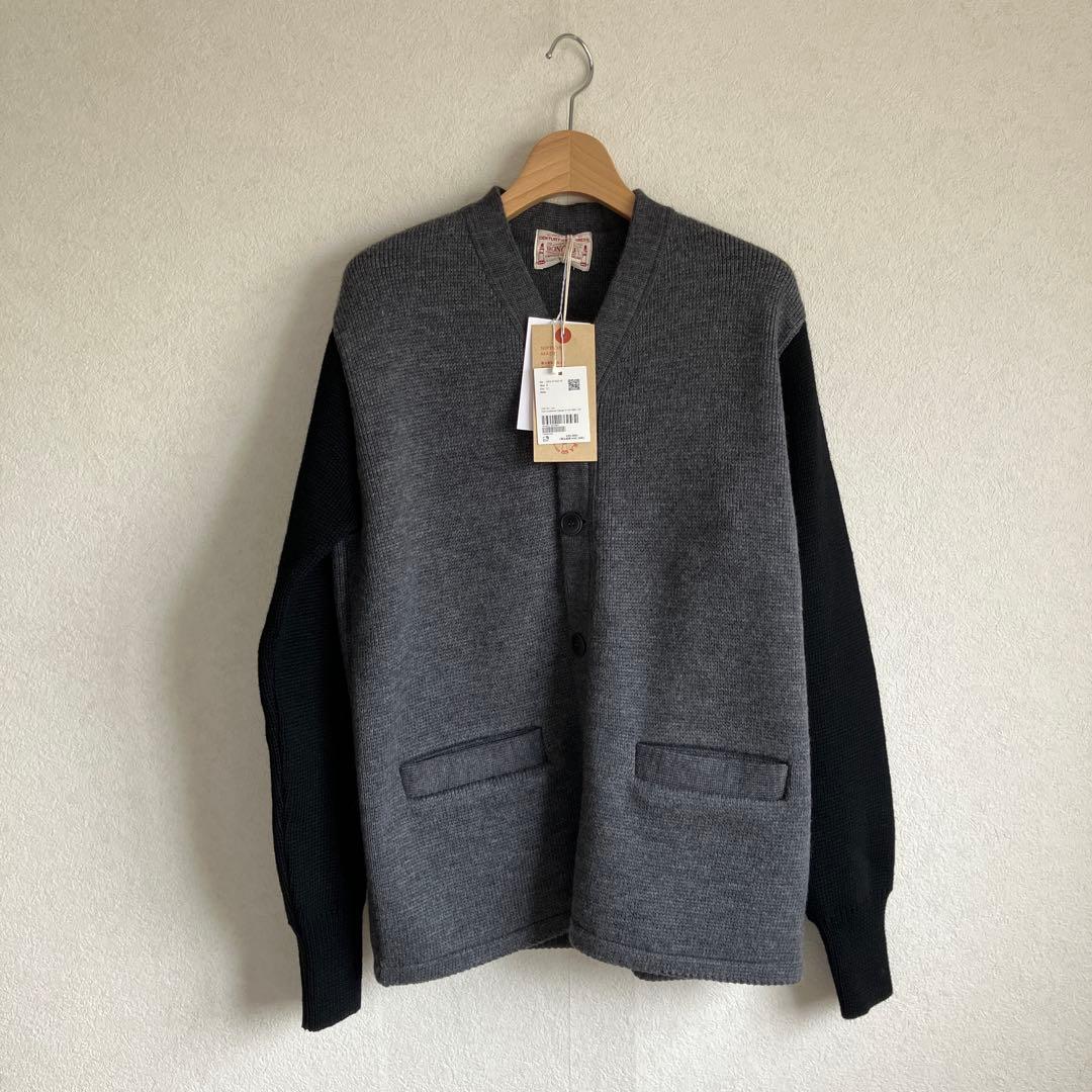 新品　別注　BONCOURA BICOLOR IVY CARDIGAN