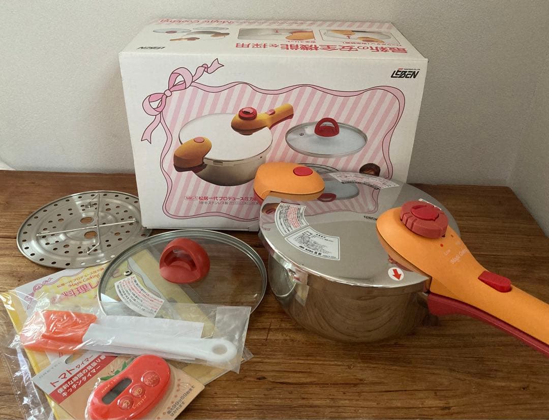 【未使用品】松居一代プロデュース マジッククッキング 圧力鍋 3L