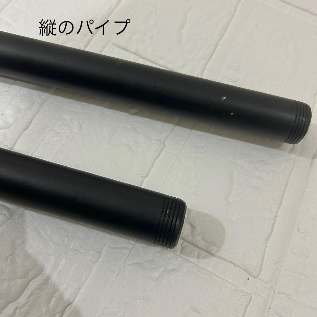 【訳あり①】アイアンハンガーラック ハンガーラック パイプラック ブラック 黒