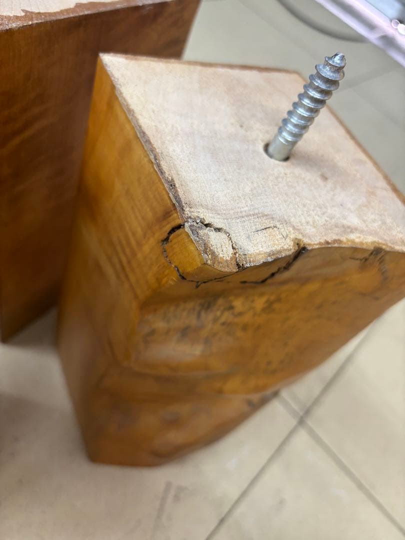 【※最終値下げ】一枚板　天然木　座卓　天板