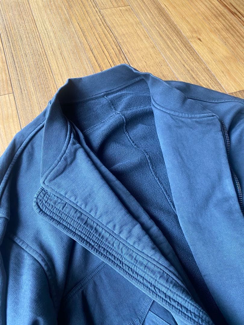 ザ　ヴィリディアン ダークグレー ジップアップジャケット