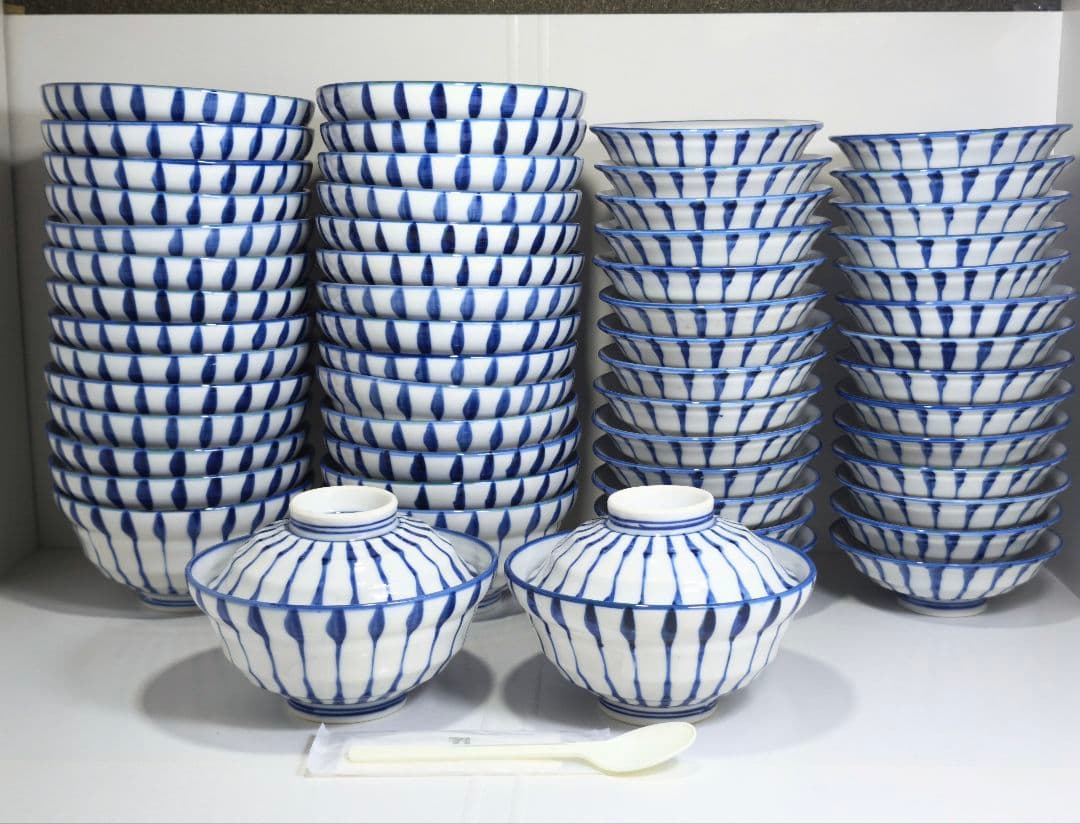 瀬戸焼　蓋つき どんぶり （蓋丼）未使用 30セット