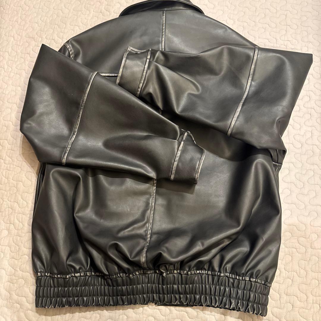 ほぼ未使用EMODAアウターヴィンテージライクオーバーブルゾンジャケットスカート