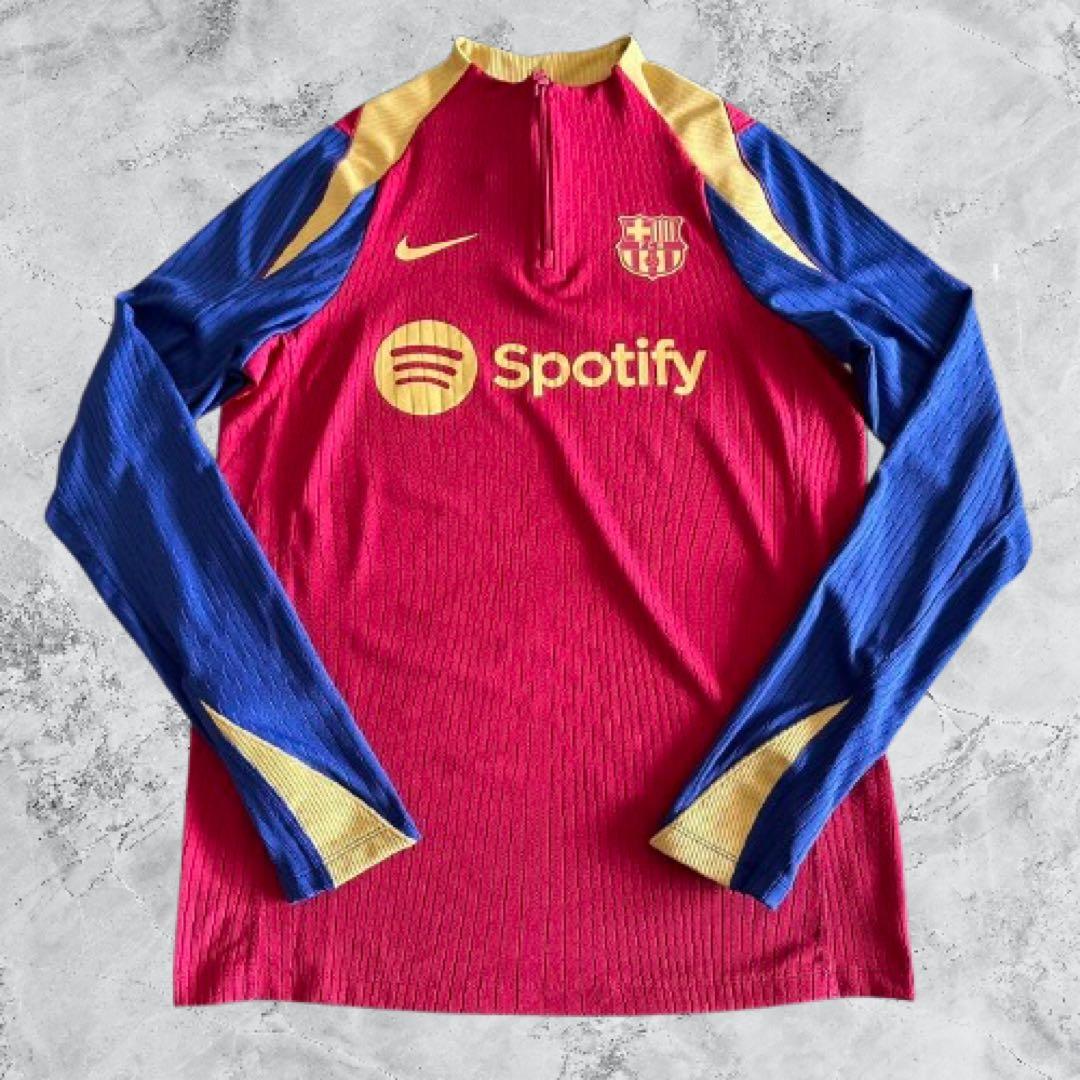 FCバルセロナ　長袖　トレーニングウェア　選手モデル　23-24