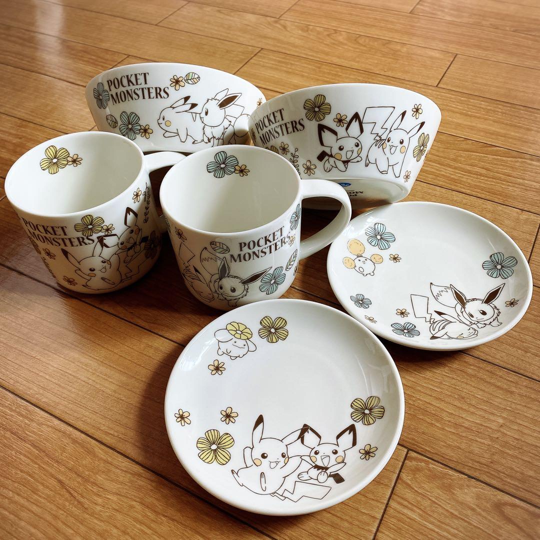 【新品未使用】ポケモンセンター限定 食器セット