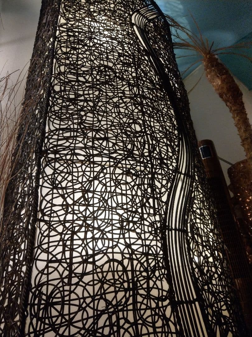 送料無料☆バリ芸術家具☆間接照明　LEDライト付き