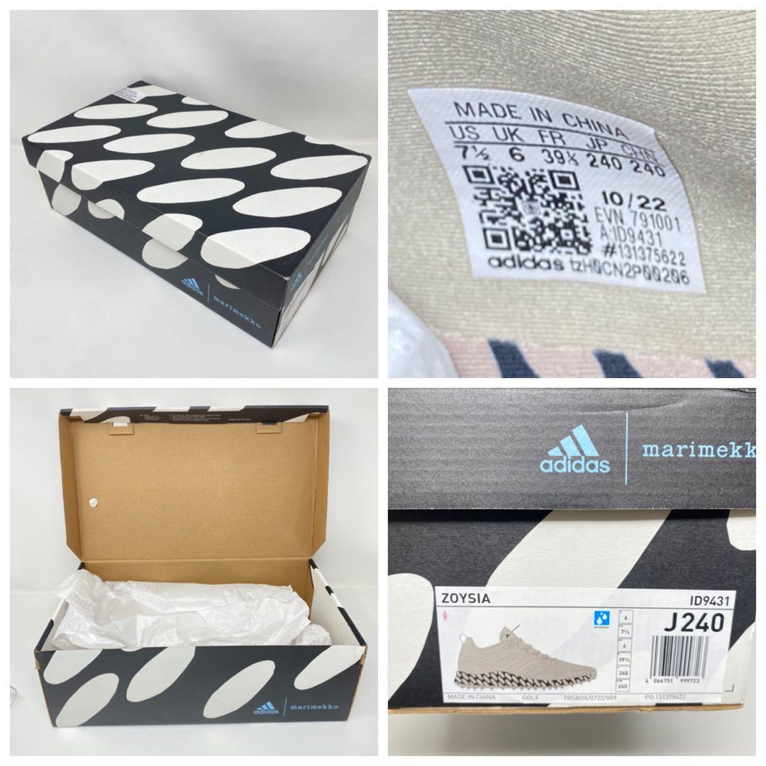 新品 adidas Golf × marimekkoマリメッコ ゾイシア 24