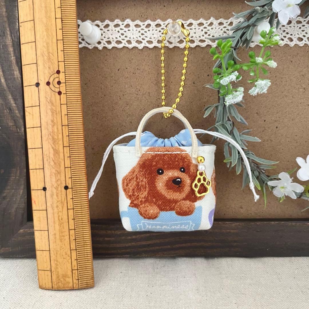 2408-14 ミニチュア巾着トートサシェ 香り袋　SOLD→ご注文承ります♡