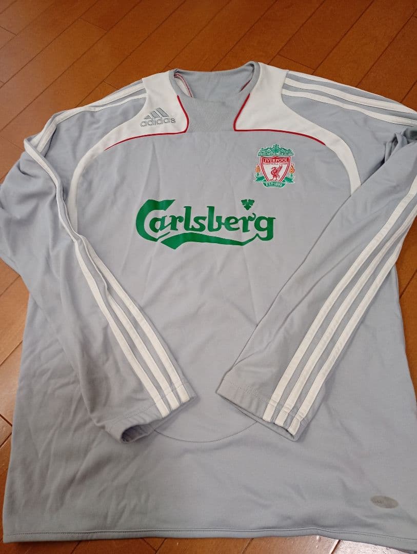 adidas Liverpool FC ジャージ グレー