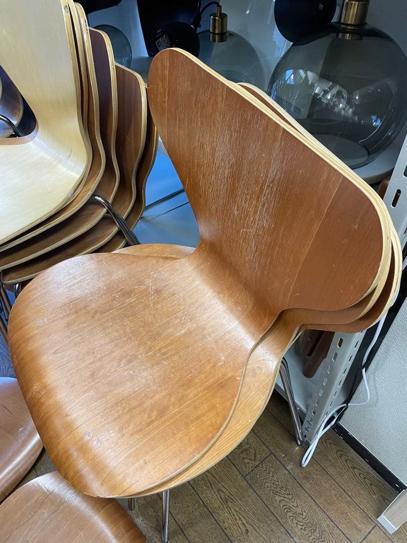 【4脚セットから】【12脚あります】セブンチェア リプロダクト 1脚6000円