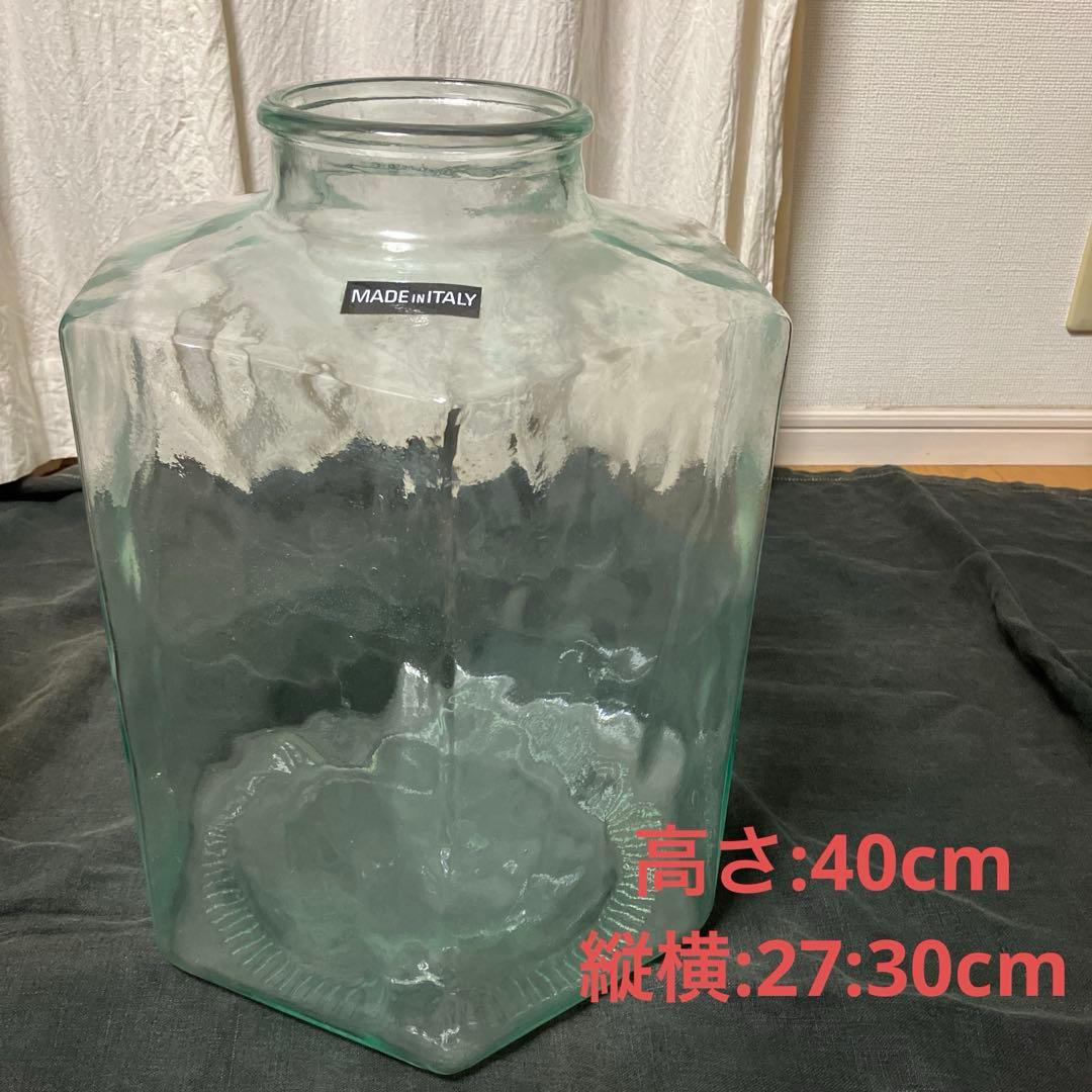 イタリア製ガラス花瓶