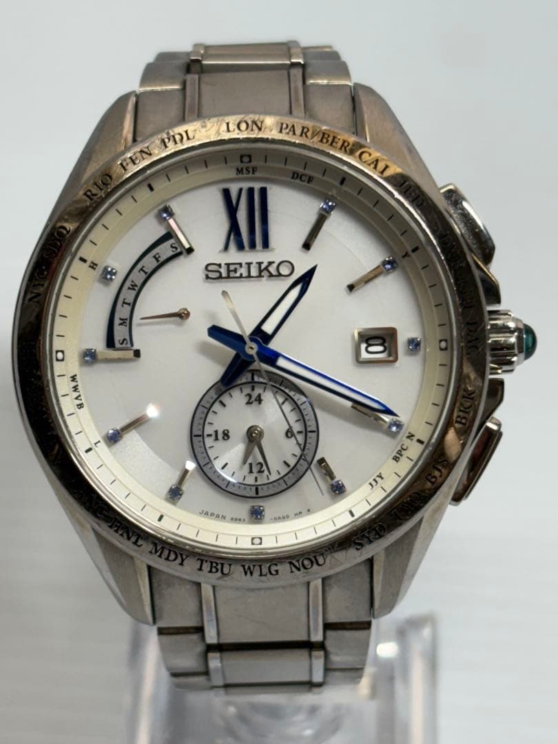 希少❗️800個限定品・セイコー・ブライツ・デュアルタイム・8B63−0AH0