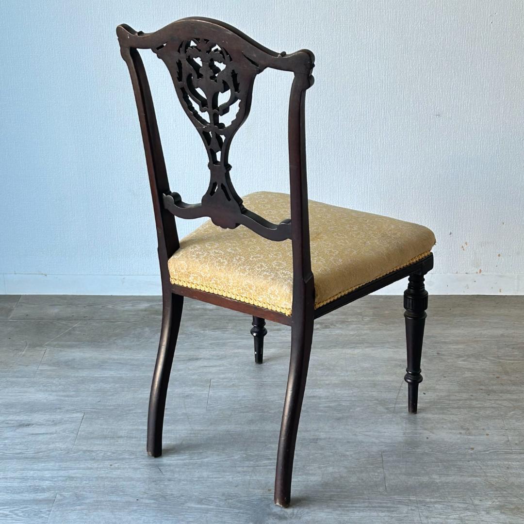 イギリス アンティーク 家具 ダイニング チェア 1900年頃 椅子 425A