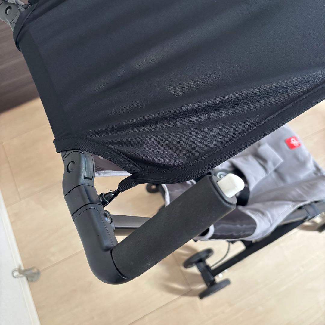 ベビーカー gb ポキット エアー シルバーフォックスグレー