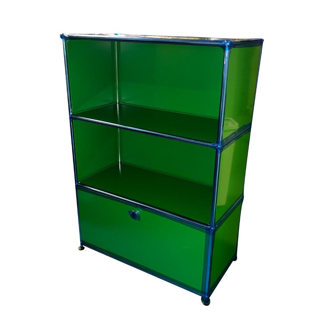 USM Haller キャビネット1列3段 緑