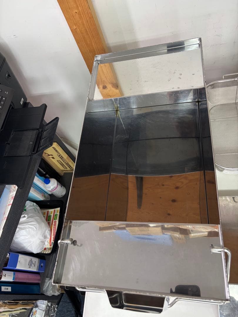 超美品 タニコーフライヤーTGFL-45AC 18ℓ LPガス 付属品付き