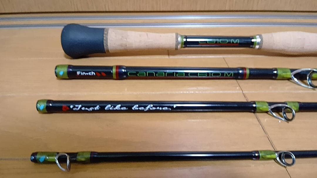 激安価格！ フィンチ　CANARIA 610M　4ピースロッド 完全未使用