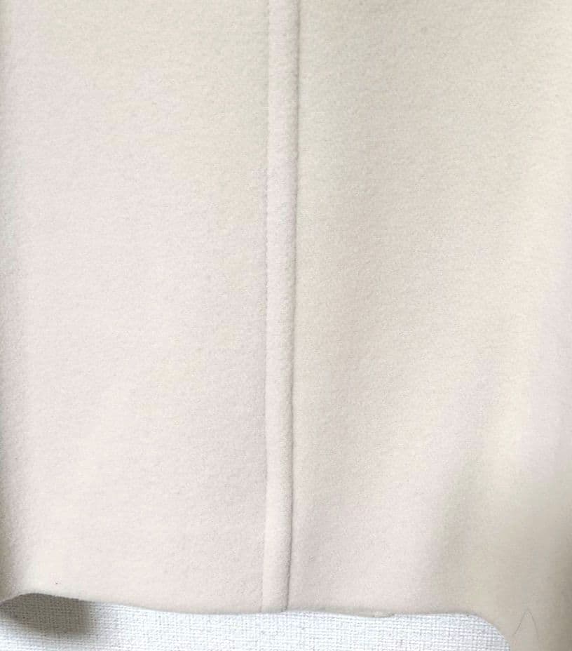 【美品】EPOCAファインダブルモッサ　コート　アイボリー　40サイズ