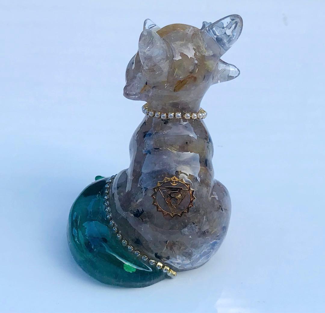 オルゴナイト狐さんNo.419