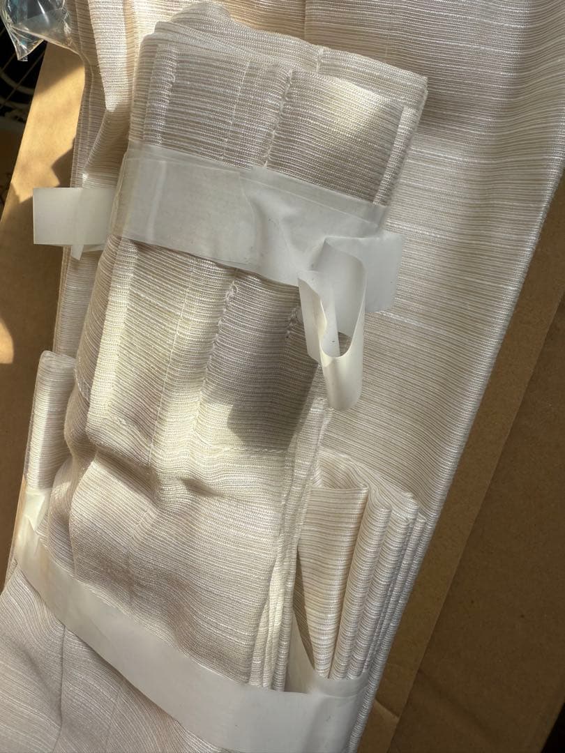 川島織物セルコン レースカーテン FT0557 新品未使用品