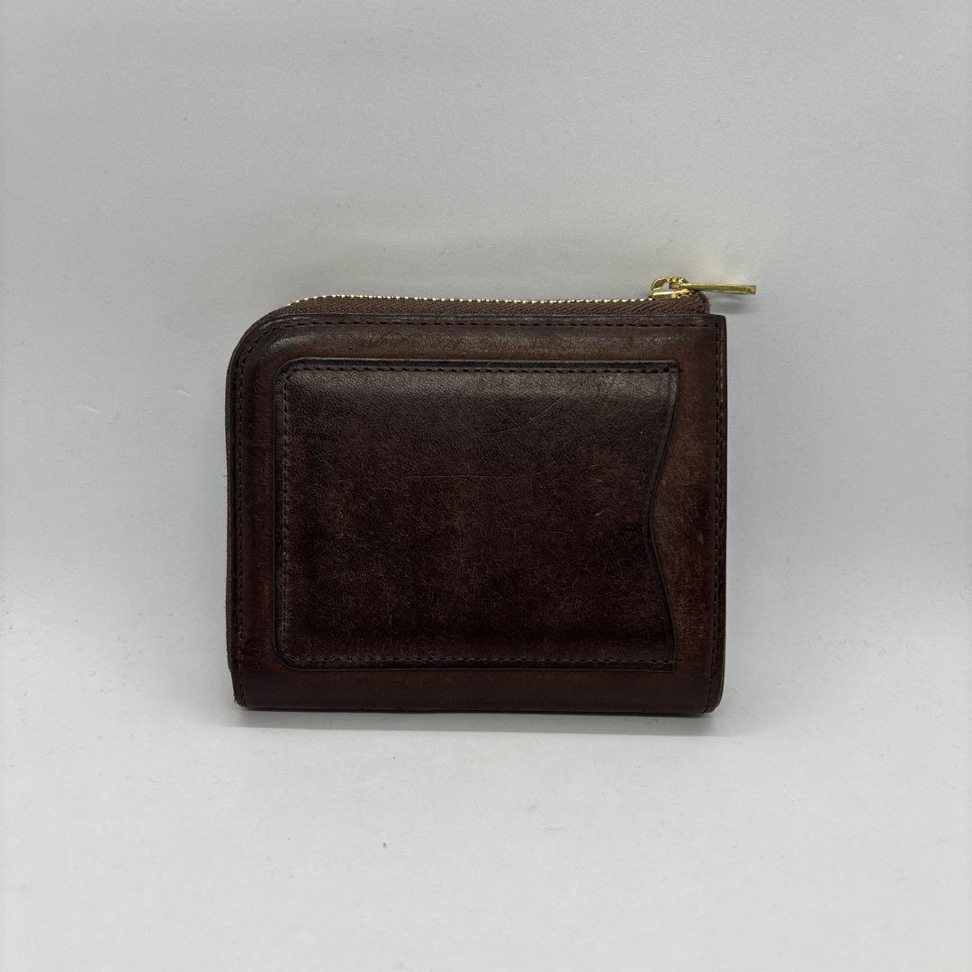 レンマ　クルバ　L字財布　タバコ　ブラウン系　プエブロレザー