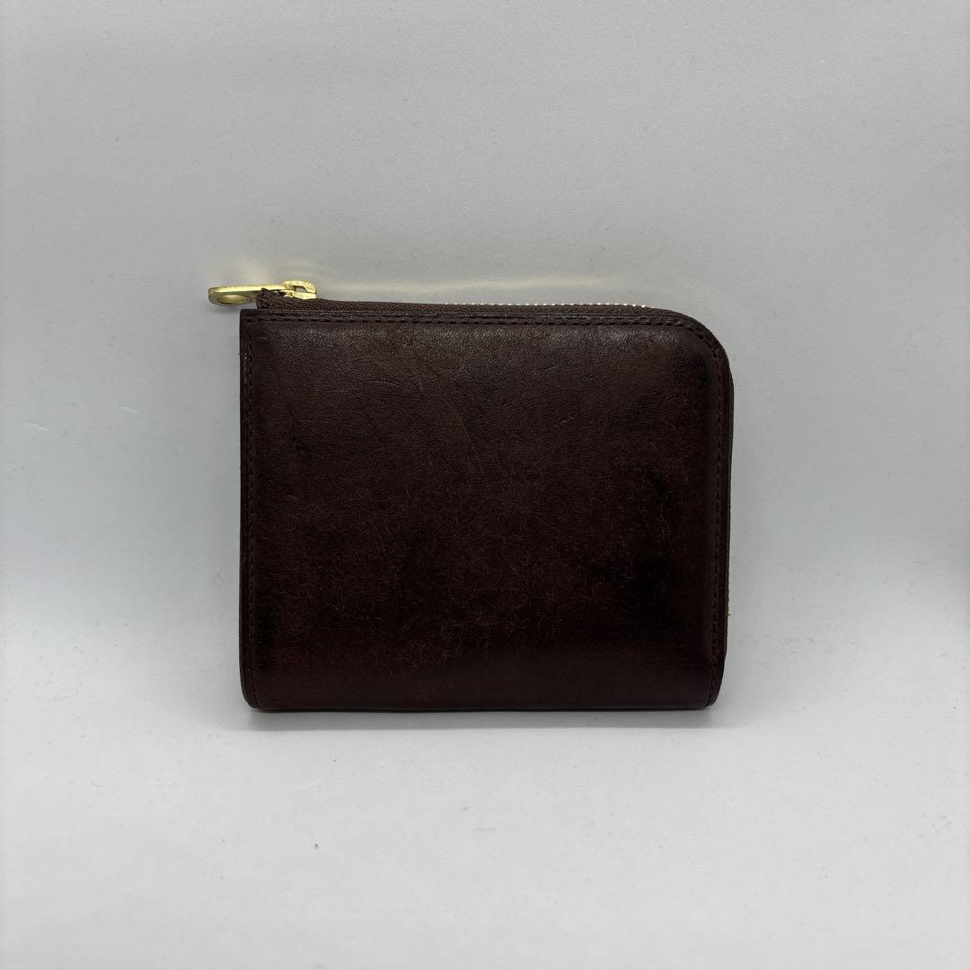 レンマ　クルバ　L字財布　タバコ　ブラウン系　プエブロレザー