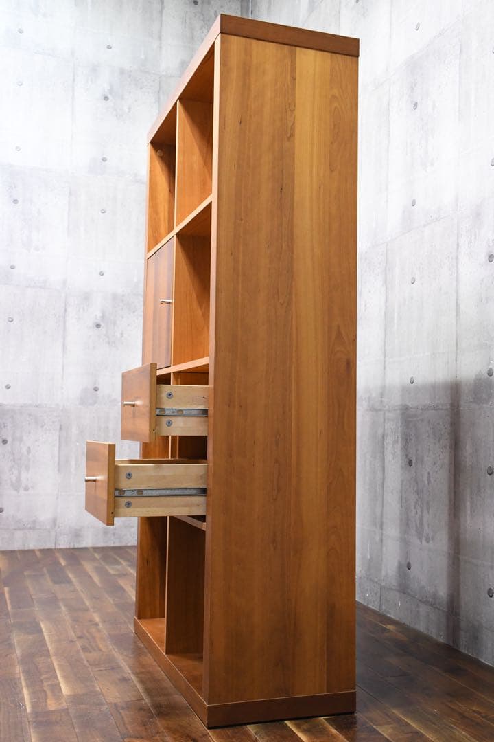 EJK49 コンランショップ マスシェルフ チェリー材 オープンシェルフ モダン