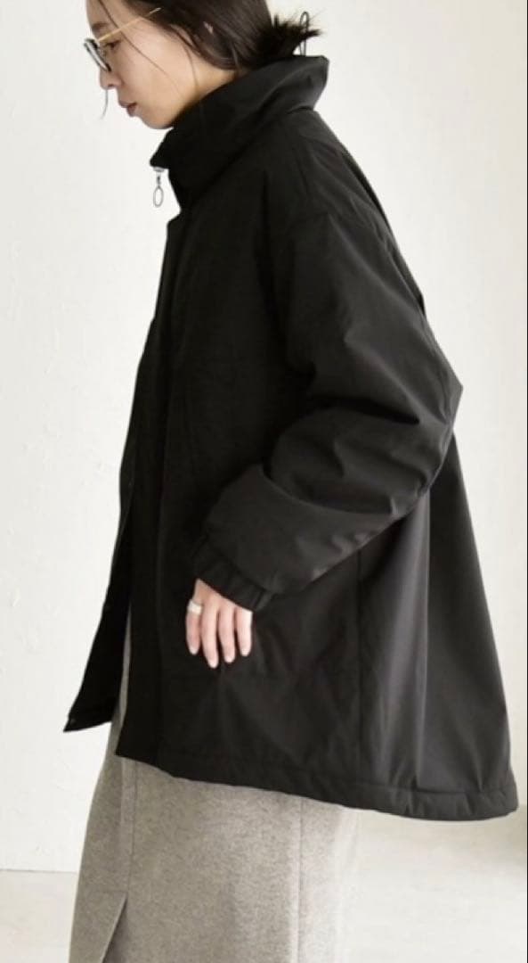 quaranciel:<撥水加工>中綿 スタンドカラーコート新品タグつき