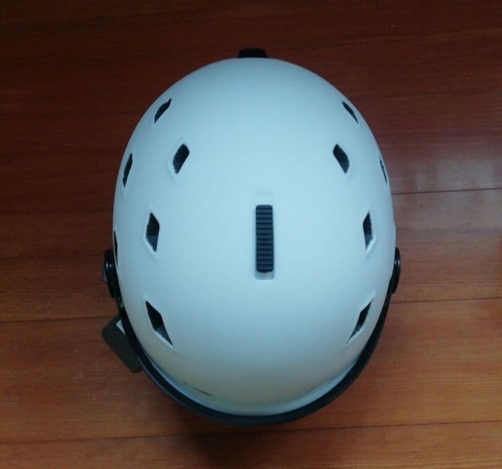 バイザー ヘルメット サイズ M（55cm～58cm）マットホワイト