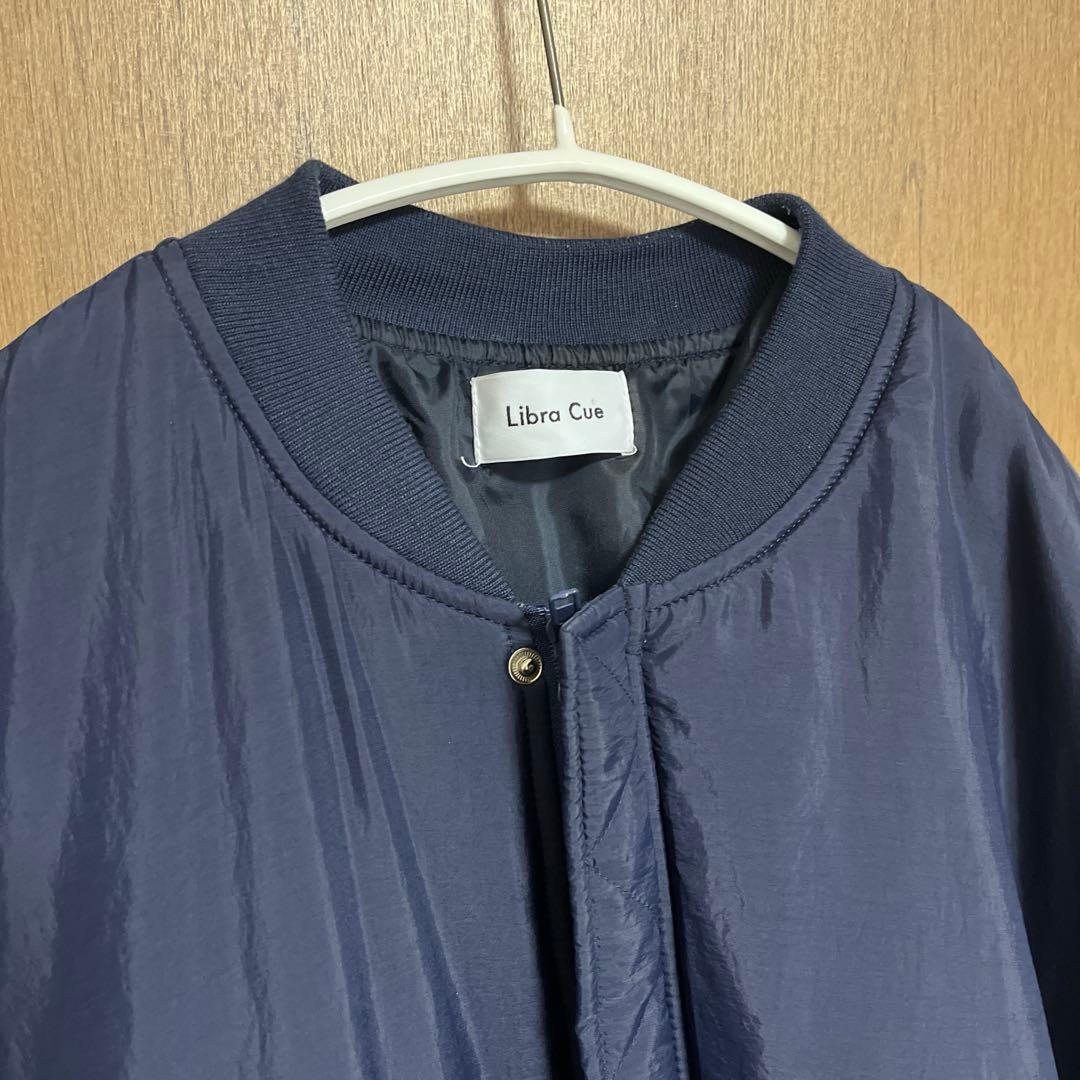 Libra Cue MA-1モンスターコート ネイビー