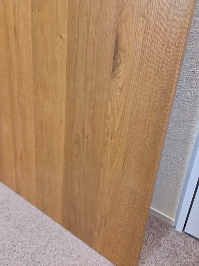 無垢材テーブル　オーク　天板だけ、脚だけのお取り引きも対応可