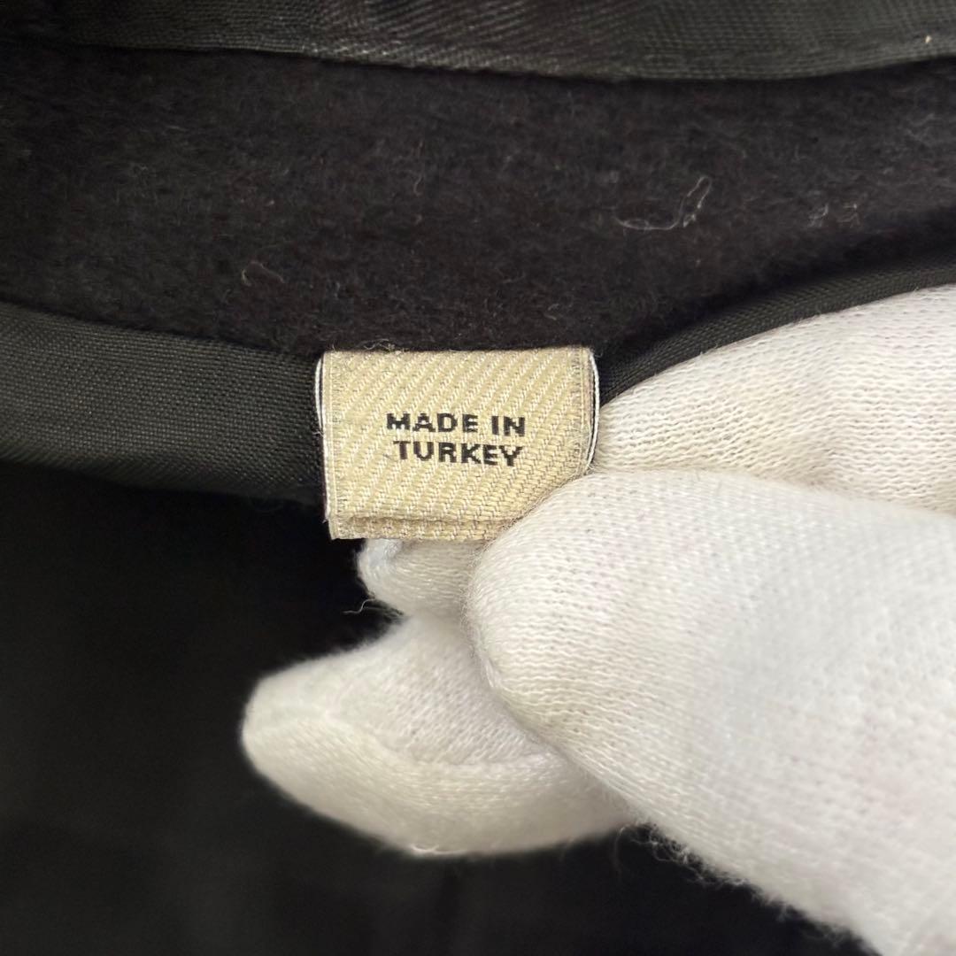 BURBERRY バーバリーロンドン カシミヤ混 トレンチコート L〜XL 黒