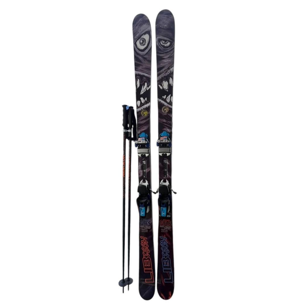 スキー板 LIBTECH NAS 166cm ARMADA ストック 115cm