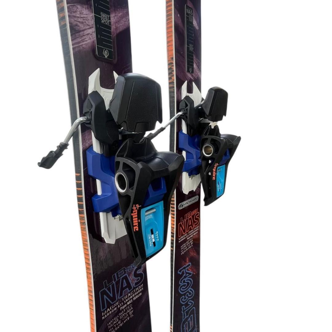 スキー板 LIBTECH NAS 166cm ARMADA ストック 115cm