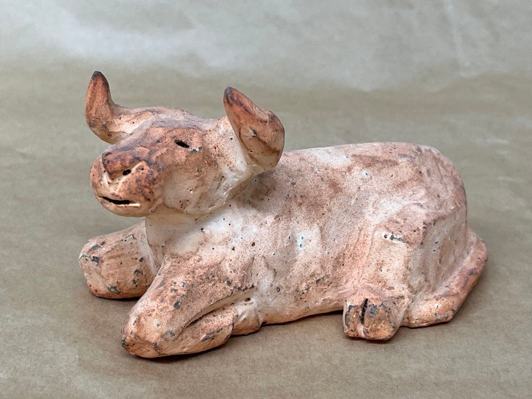 石原稔久さん作　亥、子、丑のオブジェ