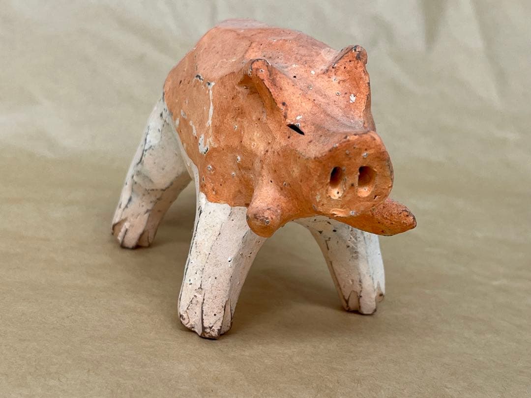 石原稔久さん作　亥、子、丑のオブジェ