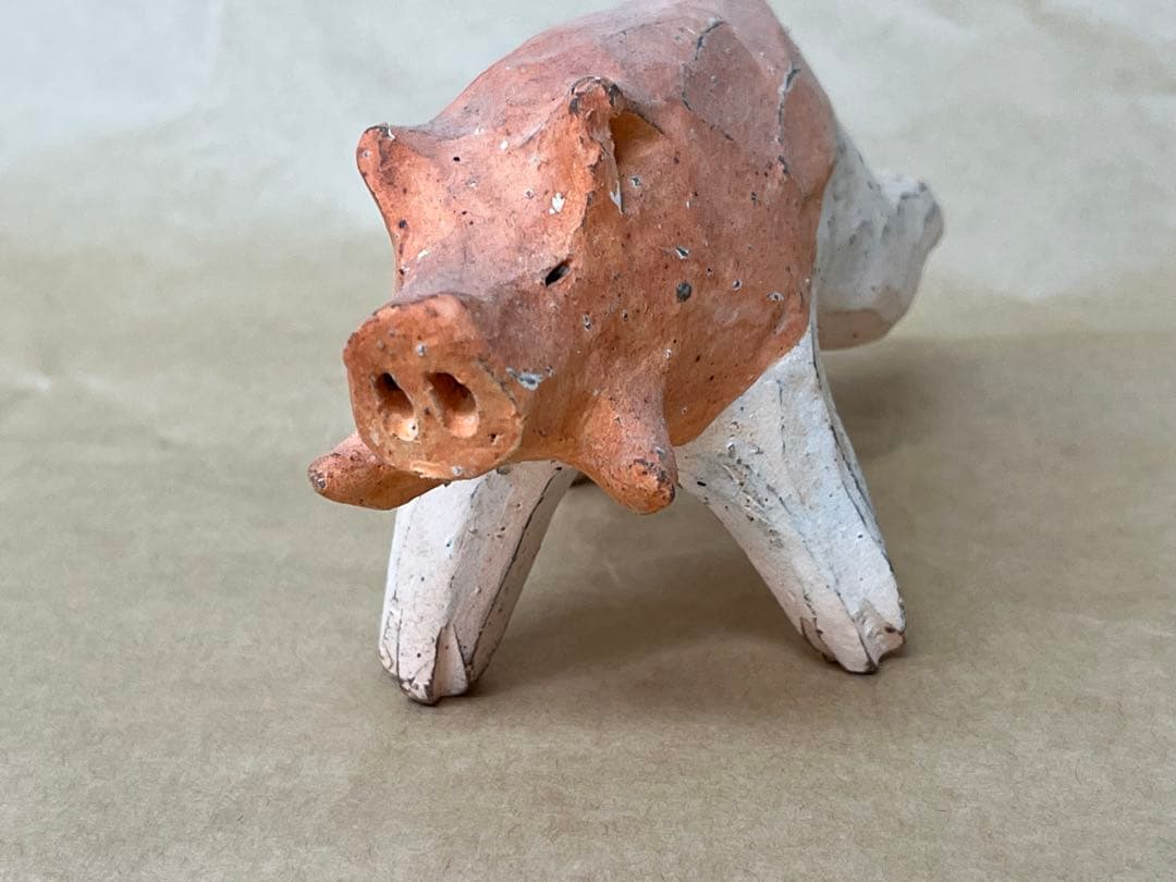 石原稔久さん作　亥、子、丑のオブジェ