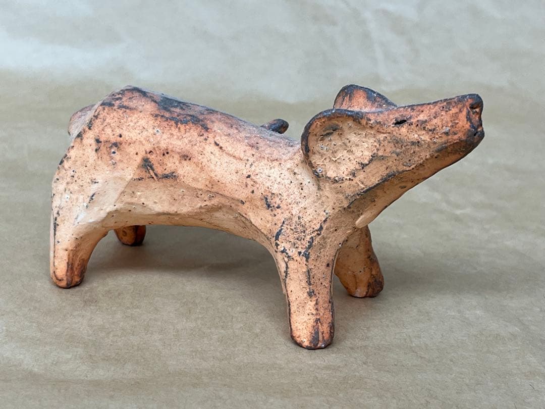 石原稔久さん作　亥、子、丑のオブジェ