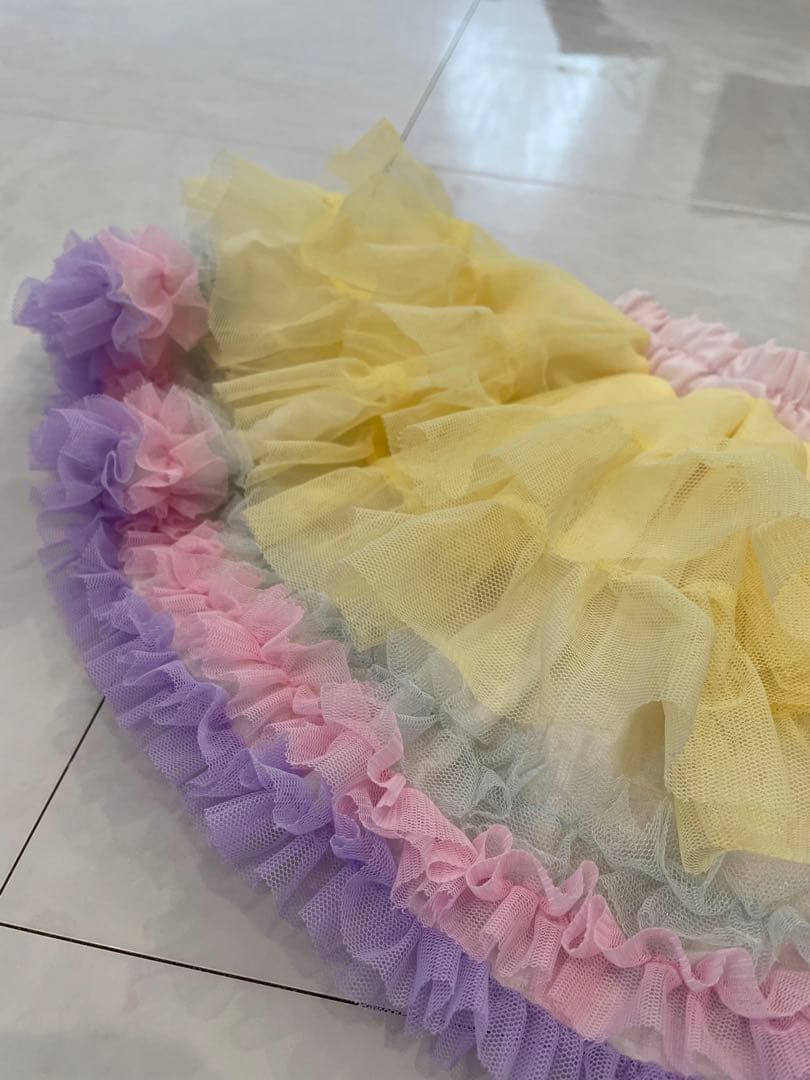 パンパンチュチュ　Ｍサイズ フリルスカート3点セット