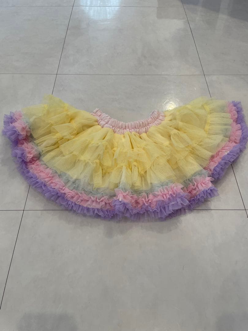 パンパンチュチュ　Ｍサイズ フリルスカート3点セット