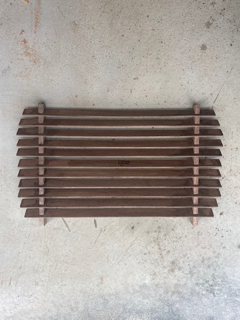 ジムニーウッドブラインド_ダークブラウン_2枚セット