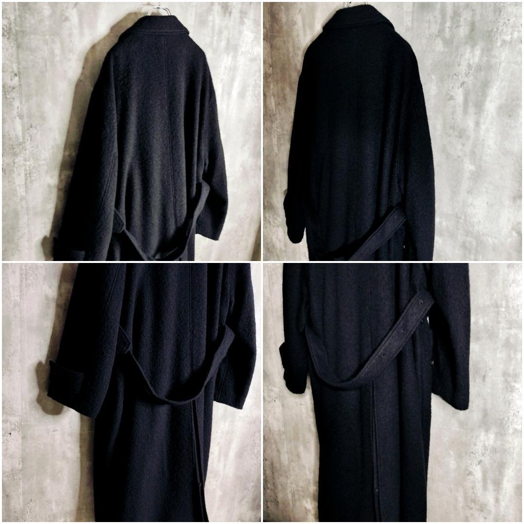 stein OVERSIZED BLANKET COAT チンストラップ ウール