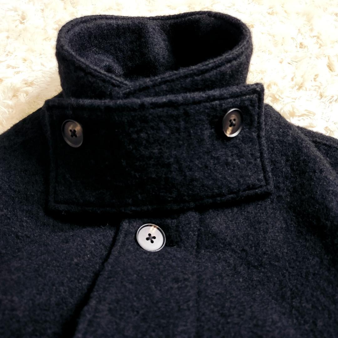 stein OVERSIZED BLANKET COAT チンストラップ ウール