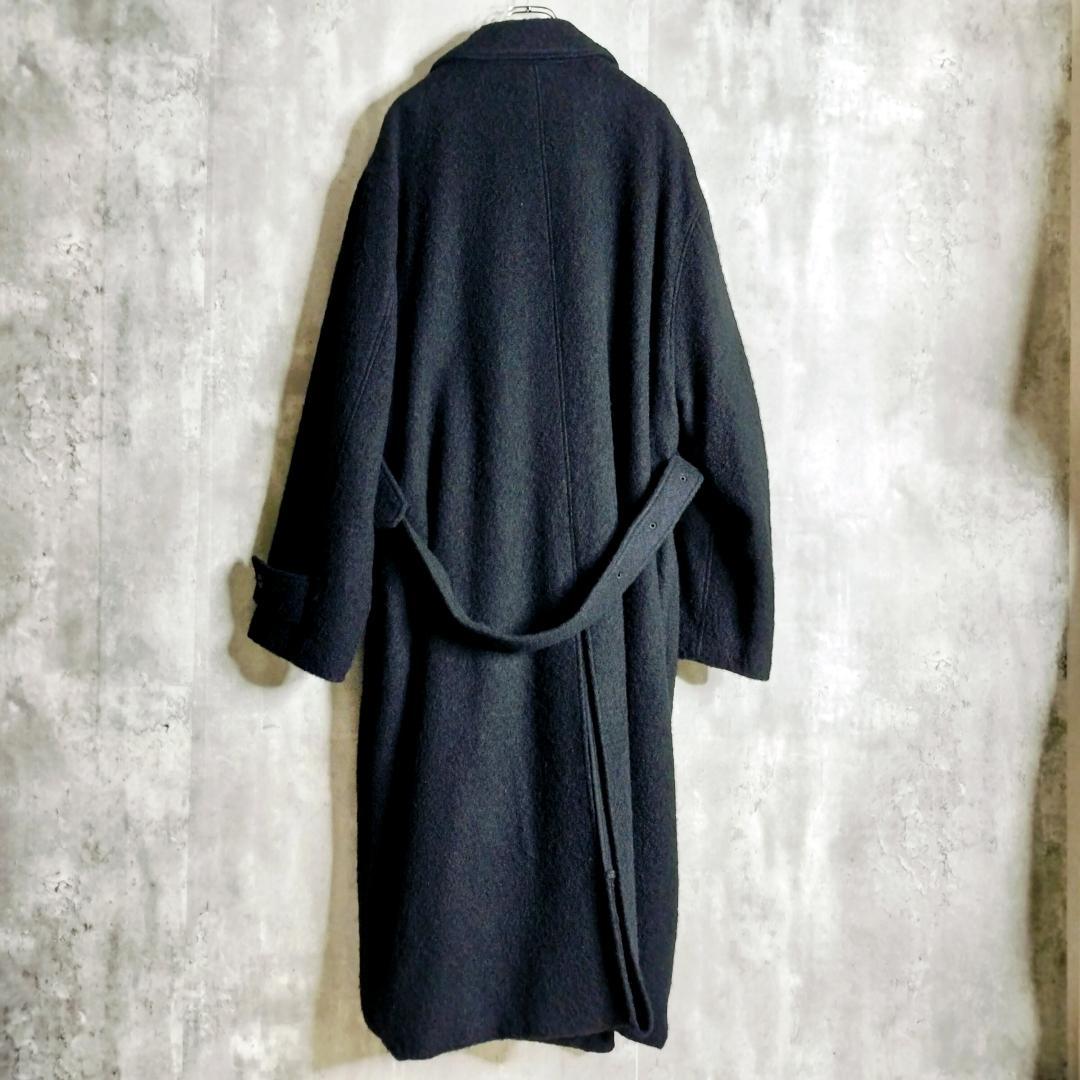 stein OVERSIZED BLANKET COAT チンストラップ ウール