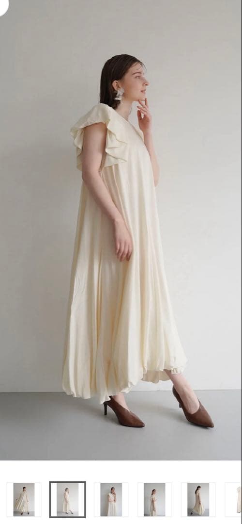 ほうじ茶acka balloon form one-pieceサイズ1