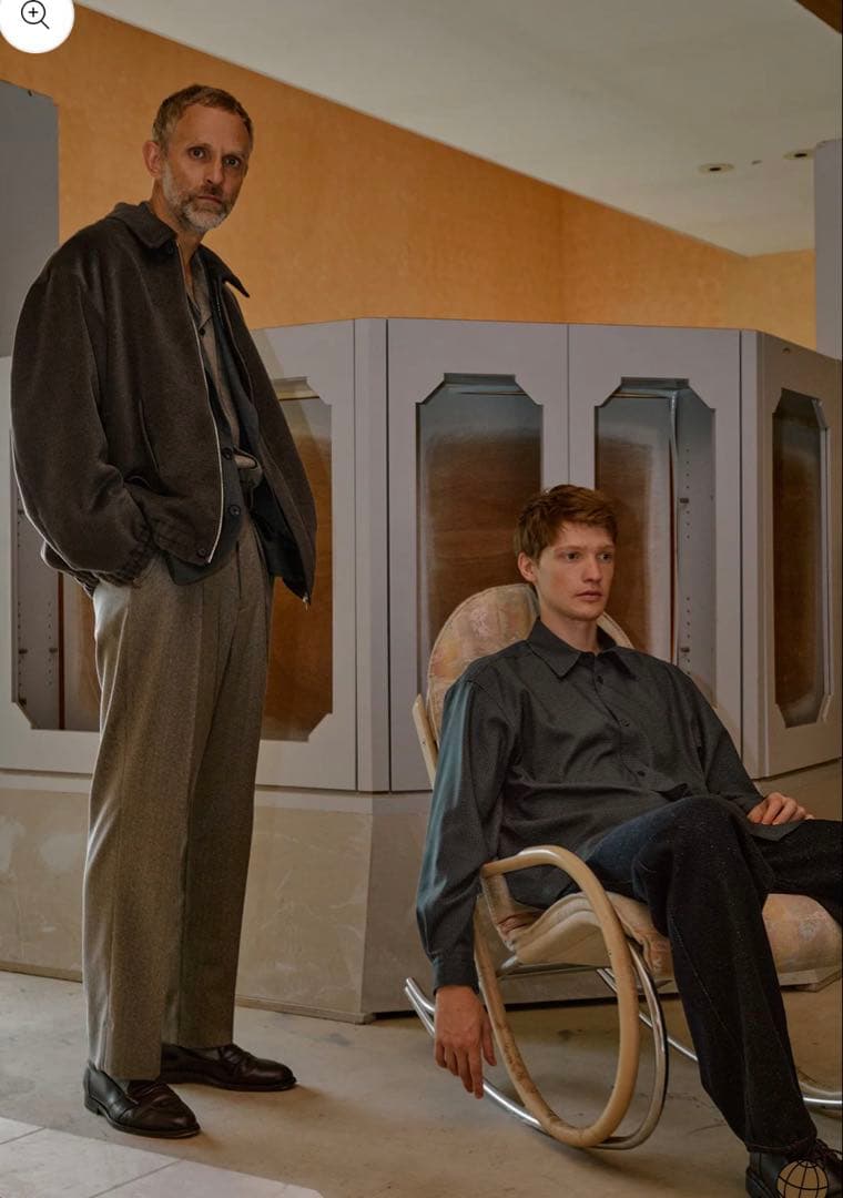 【新品未使用】Cornie 25AW HERRINGBONE SLACKS M