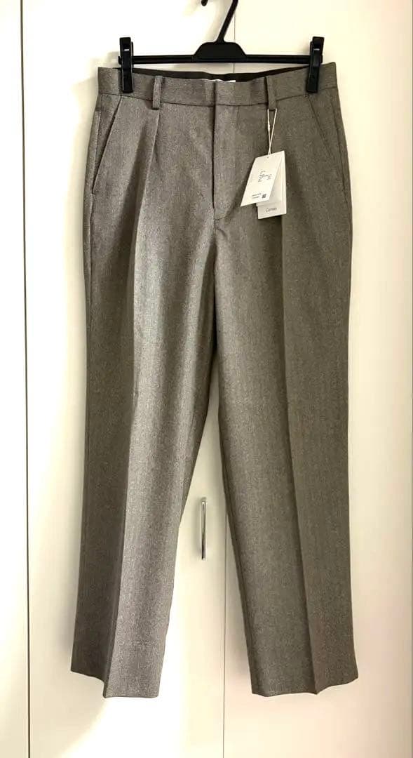 【新品未使用】Cornie 25AW HERRINGBONE SLACKS M