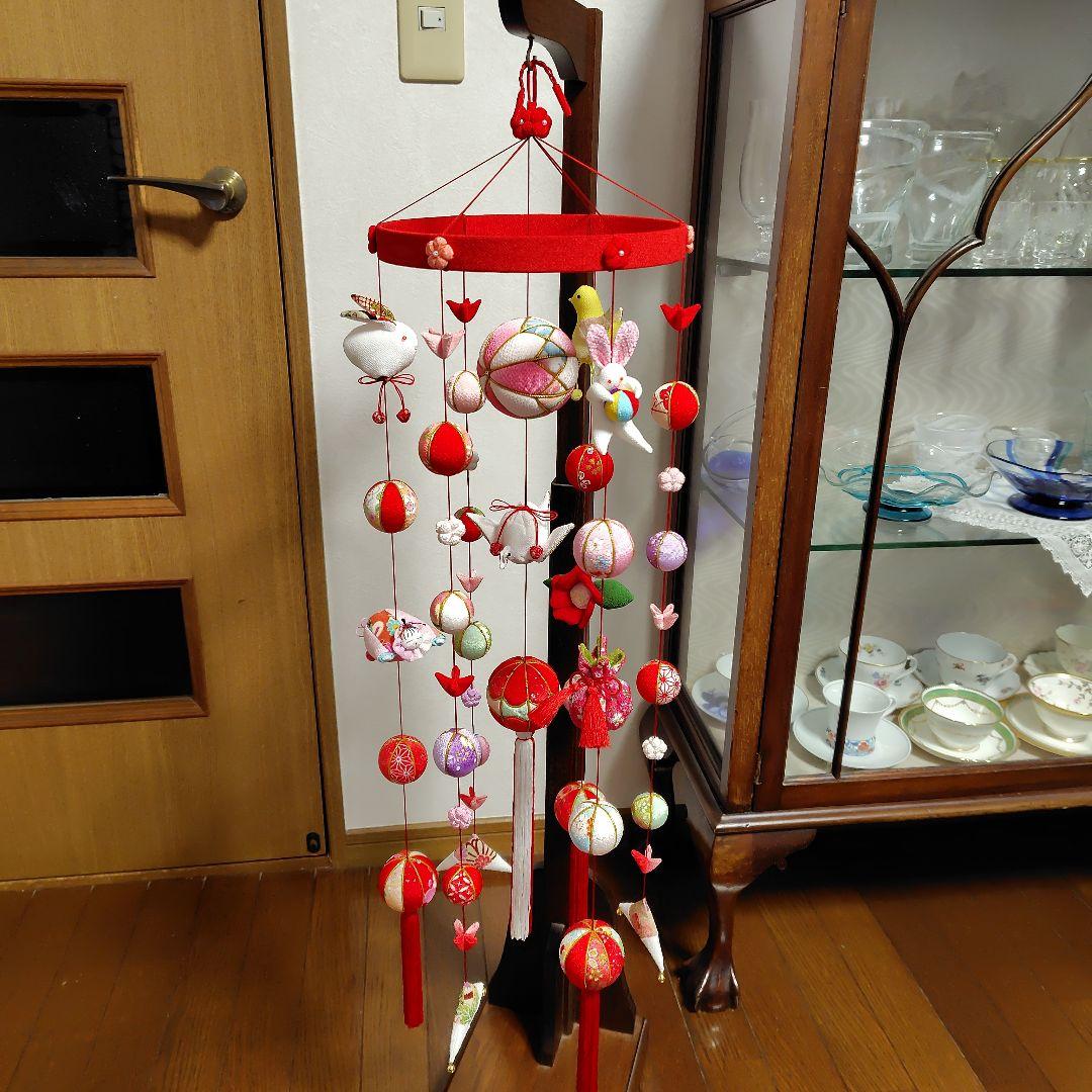 ちりめん細工　お雛様さげもん下げ飾り