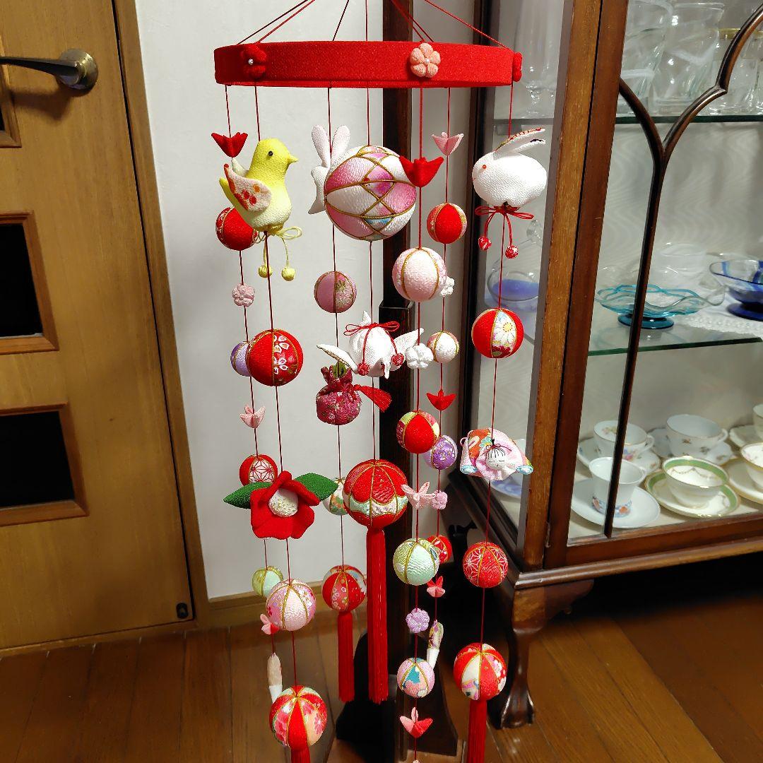 ちりめん細工　お雛様さげもん下げ飾り
