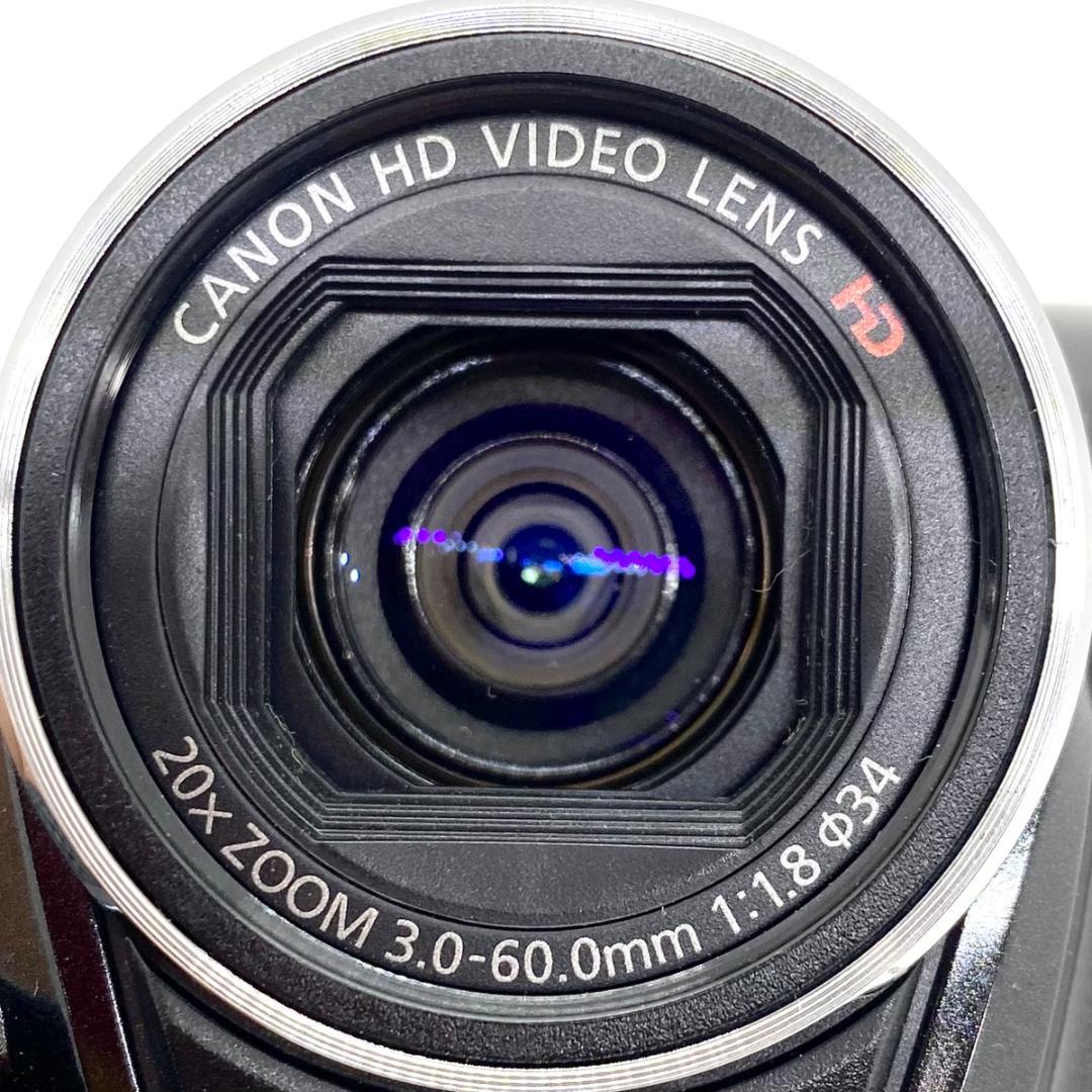 【C7077】Canon キヤノン iVIS HF R21 ビデオカメラ
